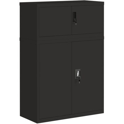 Latitude Run Zenobius Storage Cabinet Black 130cm H X 90cm W X 40cm D Latitude Run Zenobius Storage Cabinet Black 130cm H X 90cm W X 40cm D