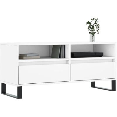 Latitude Run Siilata TV Stand for TVs up to 43" White Latitude Run Siilata TV Stand for TVs up to 43" White