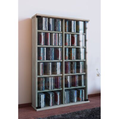 Latitude Run Media Cabinet Sonoma Oak 91.5cm H X 60cm W X 18cm D Latitude Run Media Cabinet Sonoma Oak 91.5cm H X 60cm W X 18cm D
