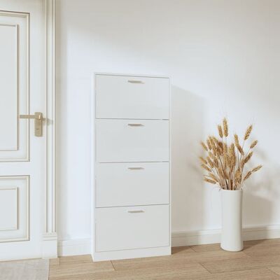 Latitude Run 12 Pair Flip Down Shoe Storage Gloss White 12 Latitude Run 12 Pair Flip Down Shoe Storage Gloss White 12