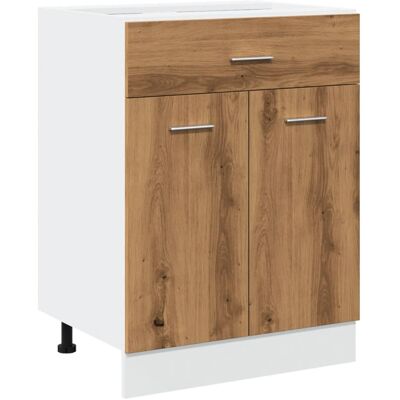 Latitude Run Arush Drawer Bottom Cabinet Lyon 60x46x81.5 cm Engineered Wood Artisan Oak 60cm H X 46cm W X 81.5cm D Latitude Run Arush Drawer Bottom Cabinet Lyon 60x46x81.5 cm Engineered Wood Artisan Oak 60cm H X 46cm W X 81.5cm D
