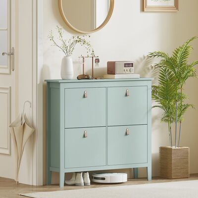 Latitude Run Flip-down Shoe Cabinet Green 20 Latitude Run Flip-down Shoe Cabinet Green 20