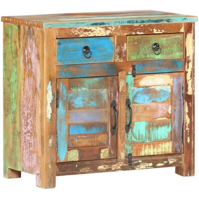 World Menagerie Larrabee Sideboard Brown/Green 65cm H X 70cm W X 35cm D World Menagerie Larrabee Sideboard Brown/Green 65cm H X 70cm W X 35cm D