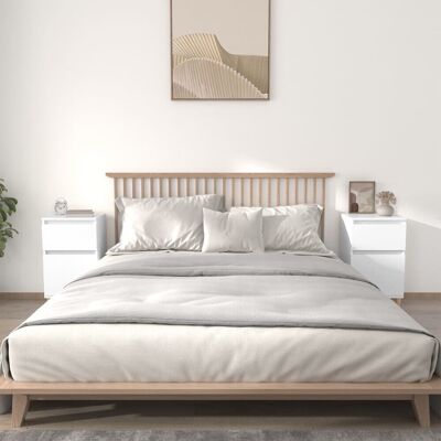 Latitude Run Giesen 1 Drawer Bedside Table White 70cm H X 40cm W X 35cm D Latitude Run Giesen 1 Drawer Bedside Table White 70cm H X 40cm W X 35cm D