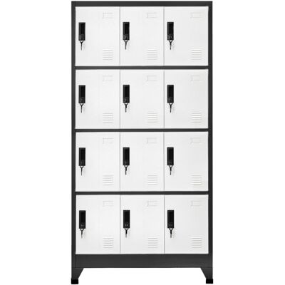 Rebrilliant Wojtowicz 1 Tier 1 Wide Locker Grey 180cm H X 90cm W X 45cm D Rebrilliant Wojtowicz 1 Tier 1 Wide Locker Grey 180cm H X 90cm W X 45cm D