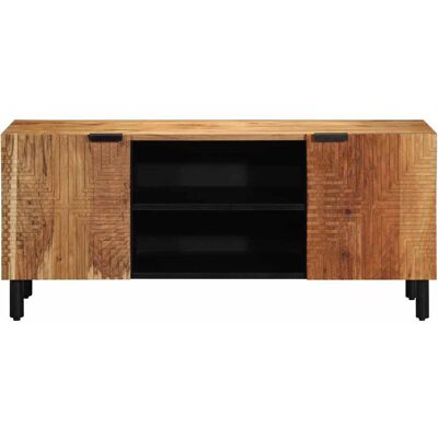 Latitude Run TV Cabinet 105X33x46 Cm Solid Wood Acacia Brown 42" Latitude Run TV Cabinet 105X33x46 Cm Solid Wood Acacia Brown 42"