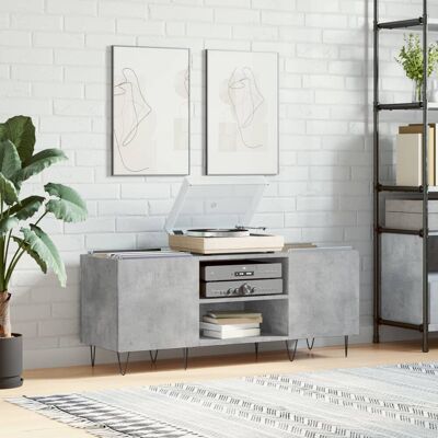 Latitude Run Neece Multimedia Media Cabinet Concrete Grey 48cm H X 121cm W X 38cm D Latitude Run Neece Multimedia Media Cabinet Concrete Grey 48cm H X 121cm W X 38cm D