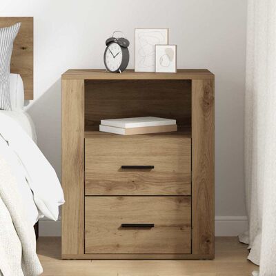 17 Stories Bedside Cabinet Artisan Oak 50 X 36 X 60 Cm Engineered Wood Artisan Oak 60cm H X 35cm W X 50cm D 17 Stories Bedside Cabinet Artisan Oak 50 X 36 X 60 Cm Engineered Wood Artisan Oak 60cm H X 35cm W X 50cm D