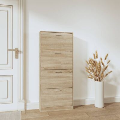 Latitude Run 12 Pair Flip Down Shoe Storage Oak 12 Latitude Run 12 Pair Flip Down Shoe Storage Oak 12