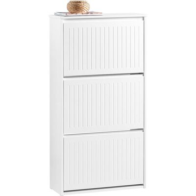 Latitude Run Shoe Storage Cabinet White 9 Latitude Run Shoe Storage Cabinet White 9