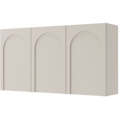 Latitude Run Arkadia Three Door Sideboard With Routed Fronts 150 cm Beige Beige 81cm H X 150cm W X 35cm D Latitude Run Arkadia Three Door Sideboard With Routed Fronts 150 cm Beige Beige 81cm H X 150cm W X 35cm D