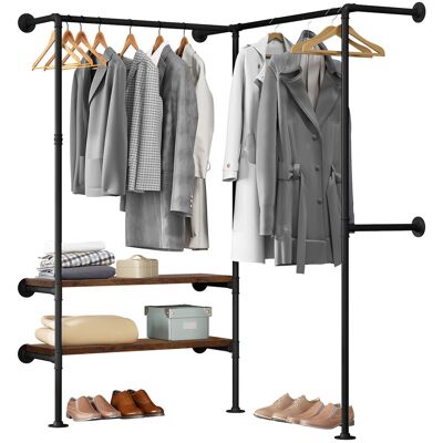 Rio Abbegayle 130.5Cm Clothes Racks Black Rio Abbegayle 130.5Cm Clothes Racks Black