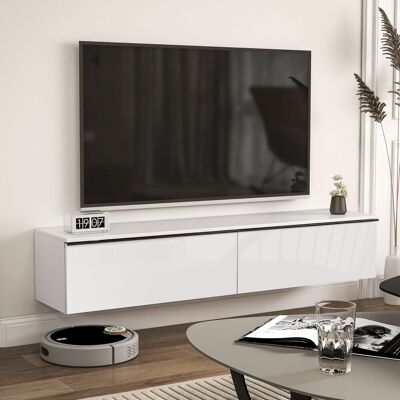 Latitude Run Kymberli TV Stand for TVs up to 70" White 70" Latitude Run Kymberli TV Stand for TVs up to 70" White 70"