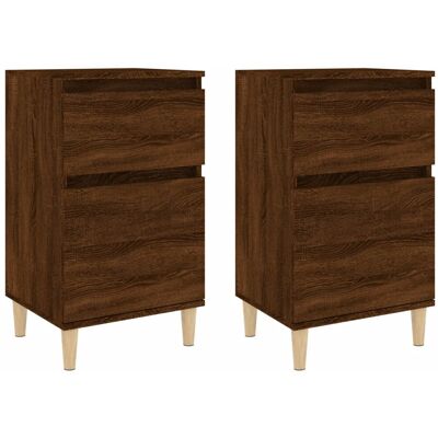Latitude Run Giesen 1 Drawer Bedside Table Brown 70cm H X 40cm W X 35cm D Latitude Run Giesen 1 Drawer Bedside Table Brown 70cm H X 40cm W X 35cm D