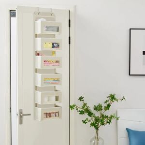 17 Stories Konnar Fabric Overdoor Organiser brown