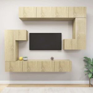 Ebern Designs Azeez 8 Piece Entertainment Unit for TVs up to 43