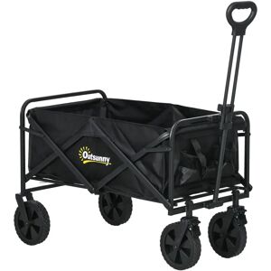 Outsunny Garden Cart 100.0 H x 93.0 W x 49.0 D cm