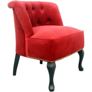 Rosalind Wheeler Beazer Chesterfield Chair red 72.0 H x 71.0 W x 61.0 D cm