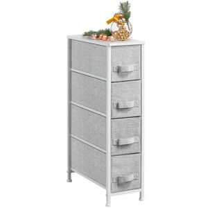 Rebrilliant Spillman 4 Drawer 20Cm W Tallboy gray 75.0 H x 20.0 W x 48.0 D cm