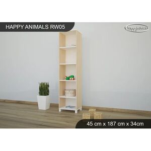 Happy Babies 60Cm Book Display white/brown 177.0 H x 60.0 W x 34.0 D cm