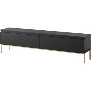 Fairmont Park Shaima TV Stand for TVs up to 75 black 46.0 H x 150.0 W x 32.0 D cm