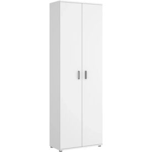 Latitude Run Feliciana 2 Door Wardrobe brown 190.0 H x 61.0 W x 35.0 D cm