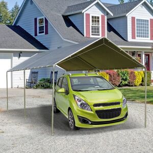 Dakota Fields Tellis 2.9m x 6m Canopy gray 260.0 H x 290.0 W x 595.0 D cm