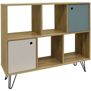 Artechworks 98.5Cm Wide Server blue/brown/gray/green 87.0 H x 98.5 W x 29.0 D cm