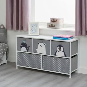 Mack + Milo Weisberg Kids 5 Drawer 55.0 H x 100.0 W x 30.0 D cm