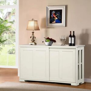 ClassicLiving Savla 106.7Cm Wide Server white 63.0 H x 106.7 W x 33.0 D cm