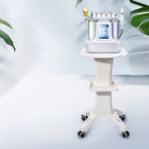 Inbox Zero Salon Trolley Beauty Utility Cart white 70.0 H x 45.0 W x 45.0 D cm