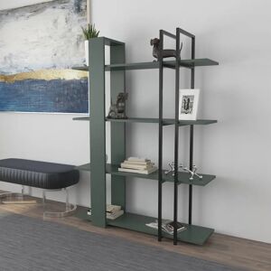 Fairmont Park Ostergren Bookcase green/black 160.0 H x 120.0 W cm