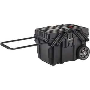 Keter 15 Gallon Cantilever Job Box black/gray 42.0 H x 61.0 W x 37.0 D cm