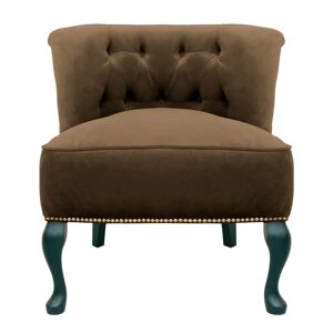 Rosalind Wheeler Beazer Chesterfield Chair brown 72.0 H x 71.0 W x 61.0 D cm