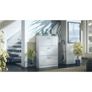 Metro Alane 24 Pair Flip Down Shoe Storage white 128.0 H x 89.0 W x 23.0 D cm