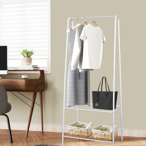 Rebrilliant Krystynn 60Cm Clothes Rack white 152.0 H x 60.0 W x 35.0 D cm