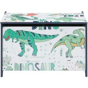 Viv + Rae Rosie Dinosaur Toy Organiser brown 36.6 H x 59.5 W x 39.1 D cm