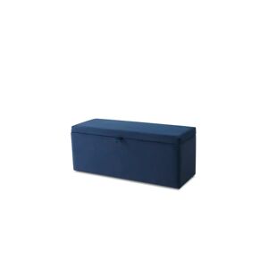 Furniture Link 120Cm Rectangle Storage Ottoman blue 49.0 H x 120.0 W x 43.5 D cm