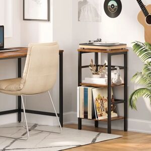 Rio Abdorassoul 81cm H x 40cm W Bookcase brown 81.0 H x 40.0 W x 30.0 D cm