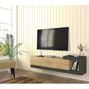 Metro Dente Tv Stand blue/black 38.6 H x 150.0 W x 29.0 D cm