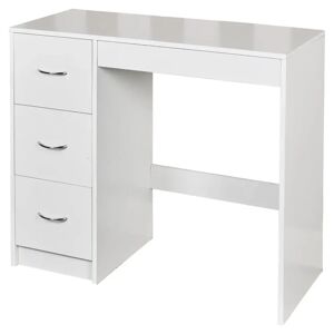 Ebern Designs Keeter Dressing Table white 79.5 H x 93.0 W x 40.0 D cm