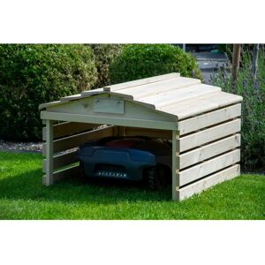 Dakota Fields Amanti Lawnmower Garage 53.0 H x 79.0 W x 74.0 D cm