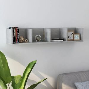 17 Stories CD Multimedia Wall Mounted Storage Rack gray