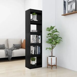 17 Stories Book Cabinet/Room Divider 40X30x167.5 Cm Solid Pinewood black 167.5 H x 40.0 W x 30.0 D cm