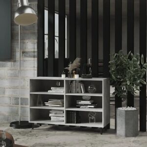 17 Stories Giesser Bookcase gray 59.5 H x 115.0 W x 35.1 D cm