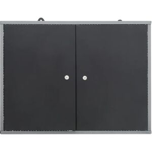 Wayfair Basics™ 60cm H x 80cm W x 20cm D Storage Cabinet black/gray 60.0 H x 80.0 W x 20.0 D cm