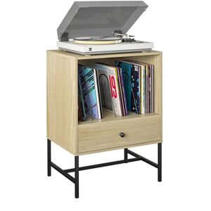 Queer Eye Tamlin Record Stand Linseed Media Cabinet brown 83.18 H x 60.3 W x 45.72 D cm
