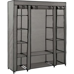 Symple Stuff 3 Door Wardrobe gray 176.0 H x 150.0 W x 45.0 D cm