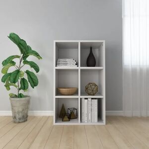 17 Stories Gardinier Book Cabinet 66 x 30 x 98 cm Engineered Wood white 97.8 H x 66.0 W x 30.0 D cm