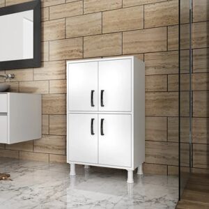 Zipcode Design Buser Kitchen Pantry brown/white 101.4 H x 62.6 W x 35.8 D cm